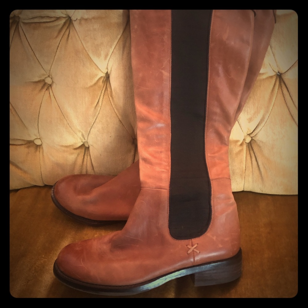 Vince Camuto Leather Knee High Winter Boots